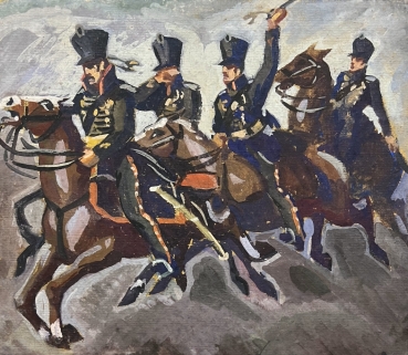 Karl Seubert, Rider Regiment
