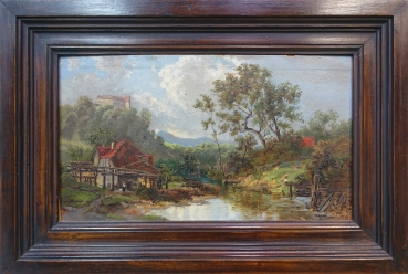 Max Baumgartner, Die Mühle am Fluss