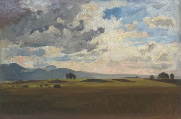 Gustav Bechtolsheim, The wide open landscape