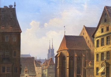Preview: Johann Maar, Obstmarkt Nürnberg 1848