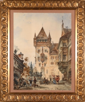 Preview: Friedrich Perlberg, Nassauer Hauses in Nürnberg