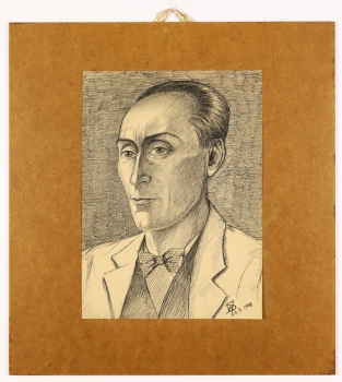 Preview: Künstler der Neuen Sachlichkeit, Herrenporträt