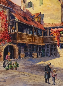 Preview: F. Steudle, Hofansicht