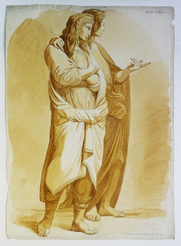 Preview: Gustav Philipp Zwinger, Scuola di Atene (nach Raffael) 1801