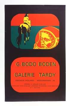 Preview: Bodo Boden, Ausstellungsplakat 1970