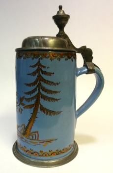 Preview: Walzenkrug Fayence 1830