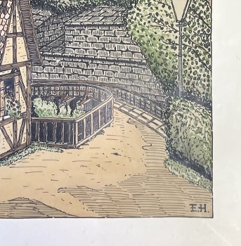 Preview: E.H. Monogrammist, Kaiserburg Nürnberg