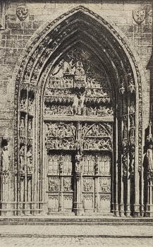 Eduard Schotte, Hauptportal der Lorenzkirche