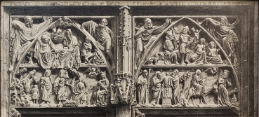 Eduard Schotte, Torbogen des Hauptportals der Lorenzkirche