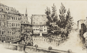 Eduard Schotte, Museumsbrücke und Heilg Geist-Spital
