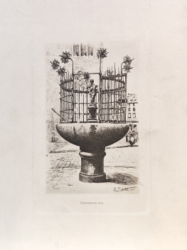 Preview: Eduard Schotte, Nuremberg, Goose Man Fountain