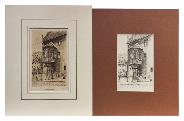 Preview: Eduard Schotte, Nürnberg, Chörlein am Sebalder Pfarrhof