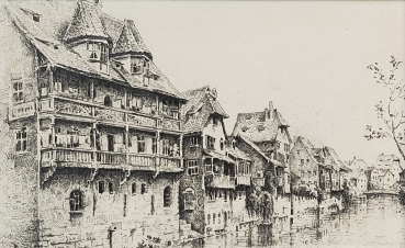 Eduard Schotte, Nürnberg, Goldenes Haus an der Pegnitz
