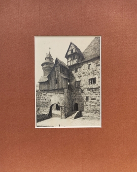 Preview: Eduard Schotte, Nürnberg, Burg Amtmannshaus