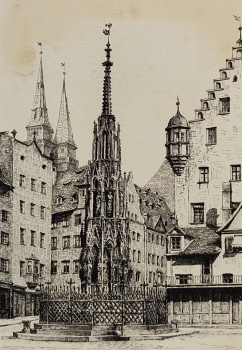 Eduard Schotte, Nürnberg, Schöner Brunnen