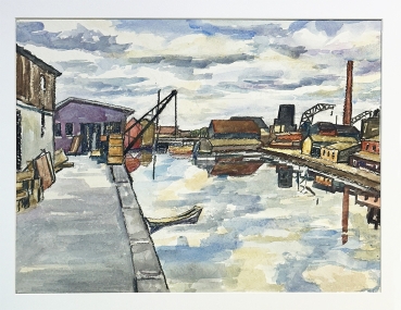 Preview: Hermann Thomas Schmidt, Alter Kanalhafen