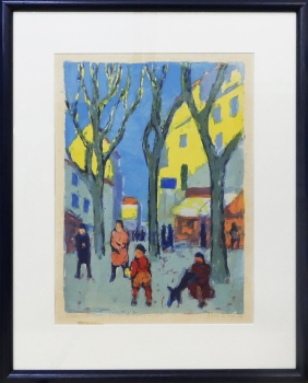 Preview: Wilhelm Wieger, Children playing in Arles