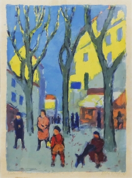 Preview: Wilhelm Wieger, Children playing in Arles