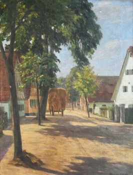 Johannes Seiler, Dorfstraße in Neunhof