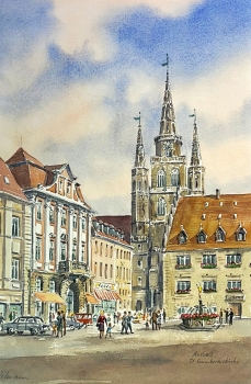 Alfred Karl Dietmann, Ansbach St. Gumbertuskirche