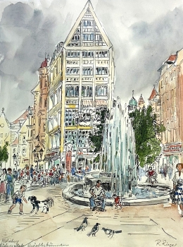 Ruth Rieger, Nürnberg Knöpfleinbrunnen