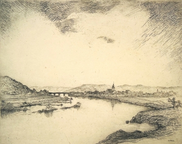 Hermann Gradl, Landschaft Marktheidenfeld
