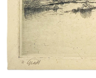 Preview: Hermann Gradl, Landschaft Marktheidenfeld