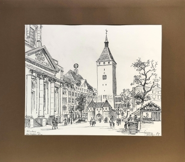 Preview: Alfred Karl Dietmann, Nürnberg am Weißen Turm