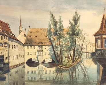 Fritz Hoepfer, Nürnberg, Heilig-Geist-Spital 1900