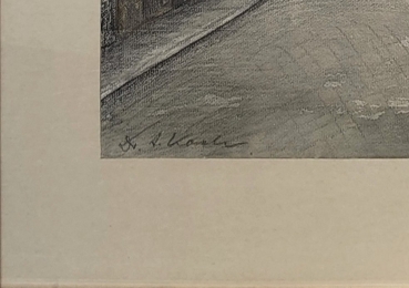 Preview: Dr. A. Koch, Nürnberg, Blick durch die Weißgerbergasse