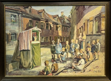 Preview: Hermann Thomas Schmidt, Puppentheater - spielende Kinder