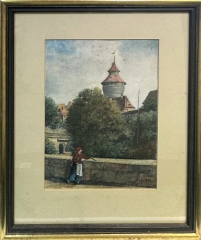 Preview: J. A. L, Nürnberg, Festner Tor mit Sinwellturm