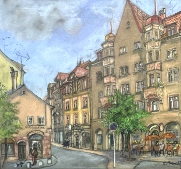 Ruth Rieger, Nürnberg Weinmarkt