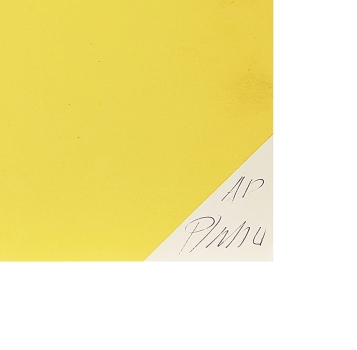 Georg Karl Pfahler, Geometric composition in blue and yellow