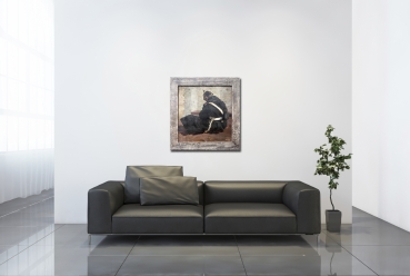 Andreas Bach, Erschöpfter Soldat - 1. Weltkrieg