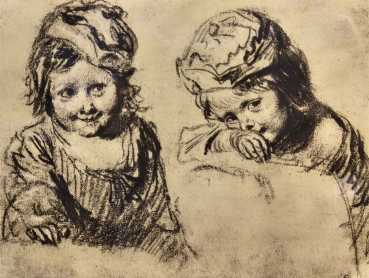 Unbekannter Künstler, Konvolut von drei Kohlezeichnungen