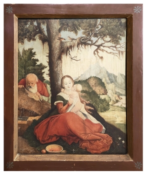 Unknown artist, Rest on the Flight into Egypt