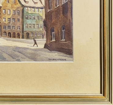 Thomas Bachmeier, Winter View of Nuremberg Castle