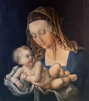 Copy after Albrecht Dürer, Mary with a Slice of Pear, ca. 1900