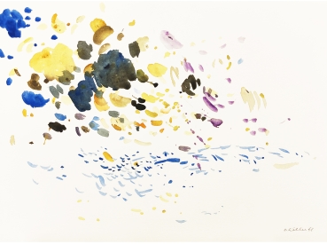 Oskar Koller, Abstract Watercolour