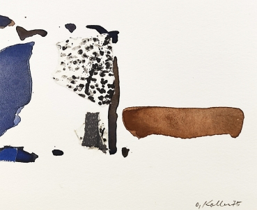 Oskar Koller, Abstrakte Collage