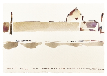 Oskar Koller, Abstract Landscape with House