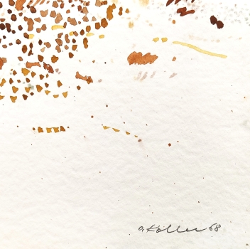 Oskar Koller, Abstract dotted composition