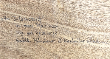 Hans Maulwurf, At Dutzendteich in Nuremberg