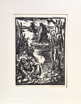 Bruno Goldschmitt, Woodcut Set of 4 Prints