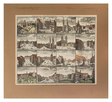 Johann Baptist Homann, Prospectus Norimbergenses
