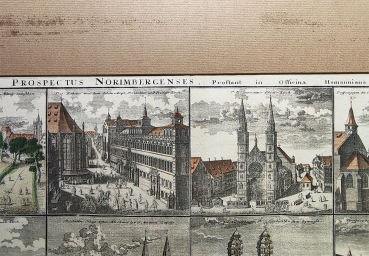 Johann Baptist Homann, Prospectus Norimbergenses