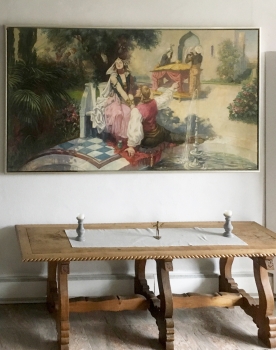 Romeo and Juliet, Oil Painting (Large Format, 150 x 250 cm) Pickup Only