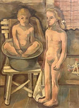 Georg Winter, Bathing day