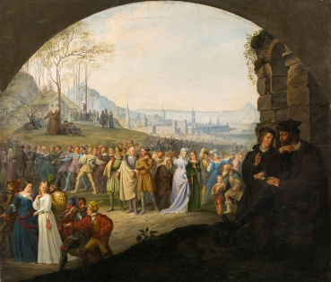 Johann Andreas Engelhart, Easter promenade